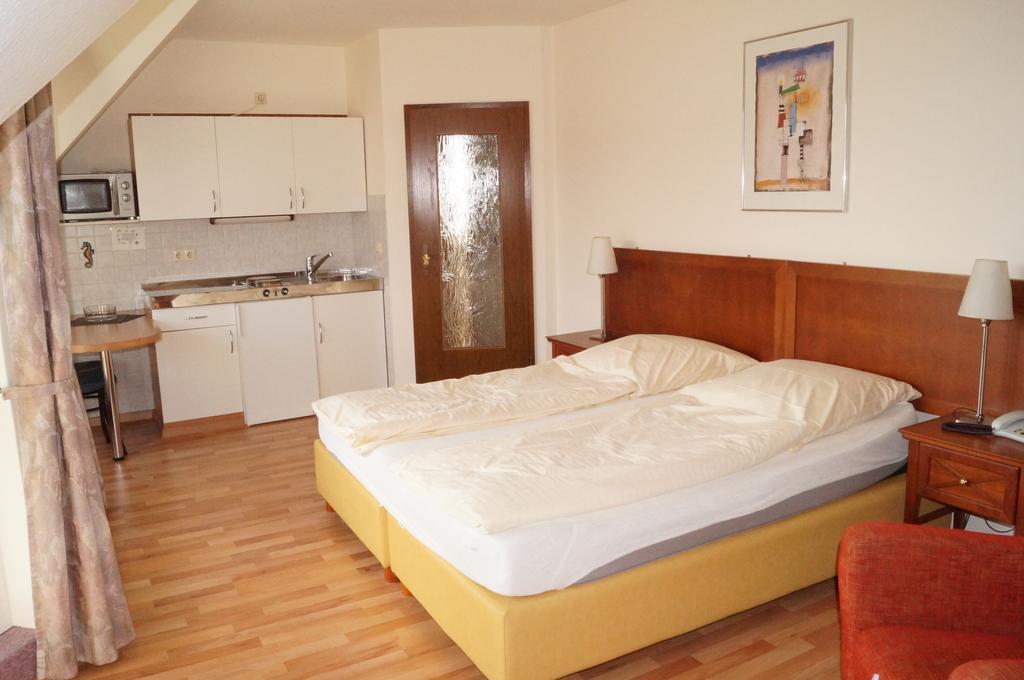 Pension Appartementhaus Hus Moehlenbarg Cuxhaven Oda fotoğraf